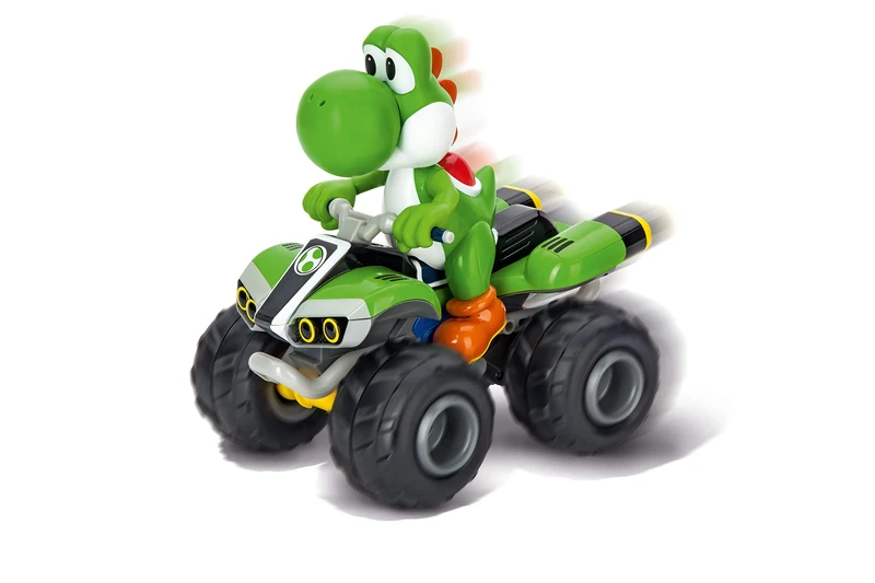 Carrera RC 2.4GHz Mario Kart Yoshi Quad Bike Toy
