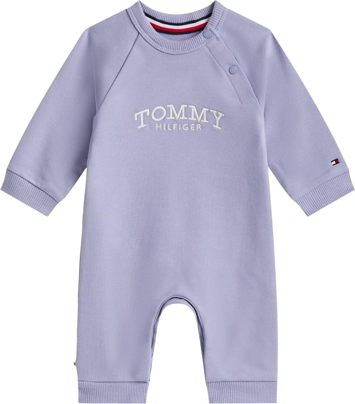Tommy Hilfiger Newborn MONOTYPE COVERALL KN0KN02136 BLUE (Periwinkle Dusk) 6 Month