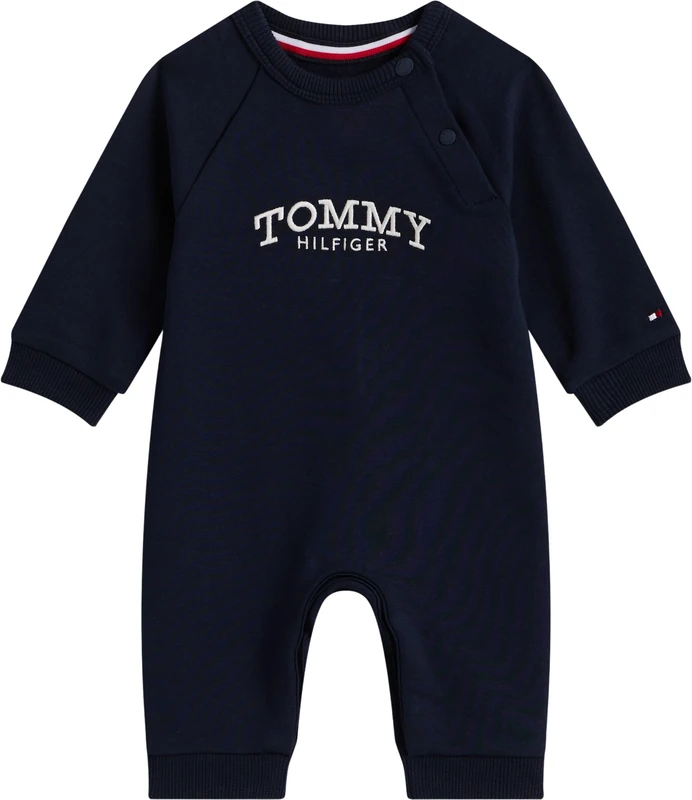 Tommy Hilfiger Newborn MONOTYPE COVERALL KN0KN02136 BLUE (Dark Night Navy) 6 Month