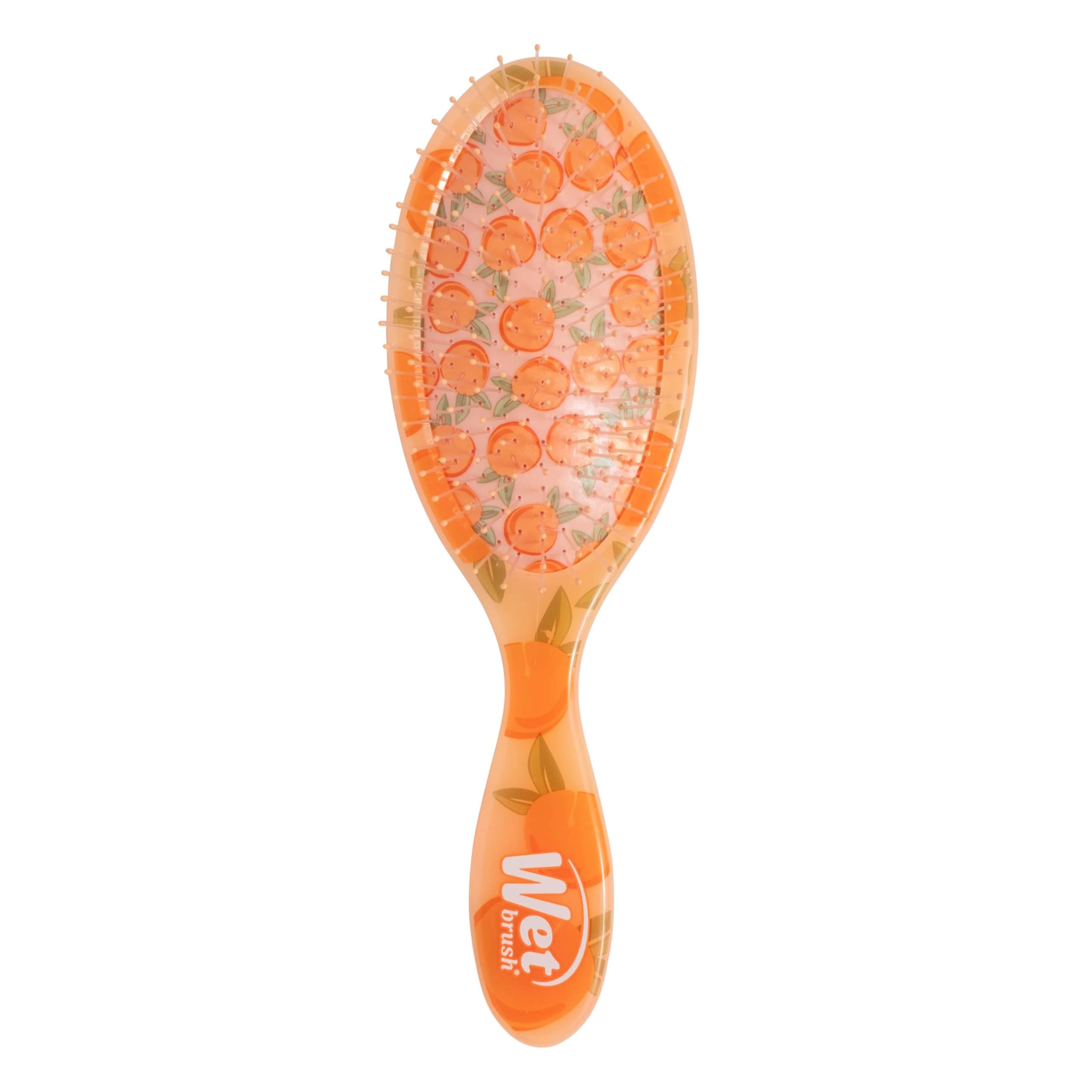 Wet Brush Original Detangler, Peach (Tutti Fruitti), Ultra-Soft IntelliFlex Bristles Glide Through Tangles, Detangling Hair Brush, All Hair Types (Wet & Dry), Women & Men, Limited Edition