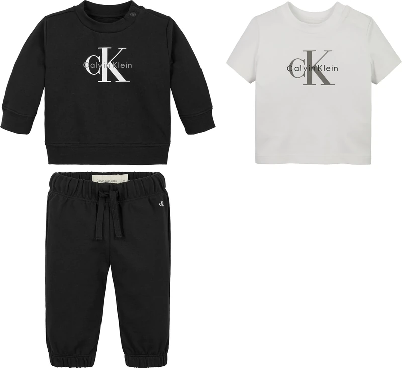 Calvin Klein Newborn MONOGRAM STARTER GIFTPACK IN0IN00336 BLACK (Ck Black) 12 Month - Image 1