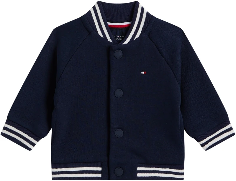 Tommy Hilfiger Newborn MONOTYPE BOMBER KN0KN02224 BLUE (Dark Night Navy) 0 Month