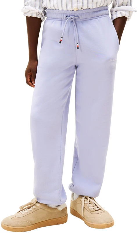 Tommy Hilfiger Unisex MINI Corp Sweatpants KS0KS00662 Sweatpants, Blue (Periwinkle Dusk), 4 Years