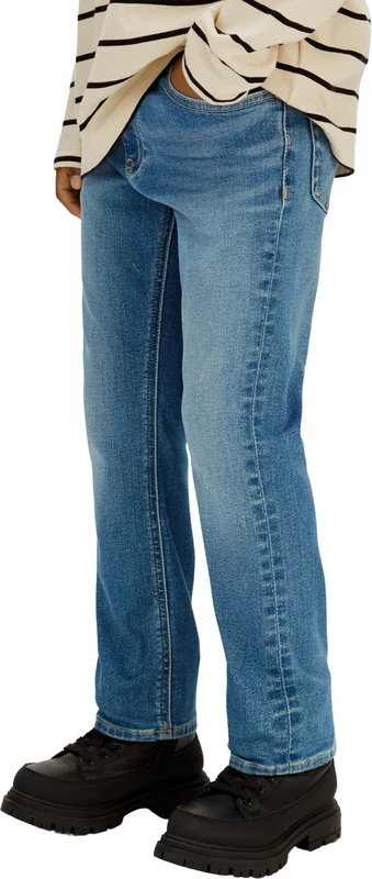 Calvin Klein Boy's ESS. Washed Blue DAD IB0IB02306 Other Jeans, Denim (Essential Washed Blue), 12 Years
