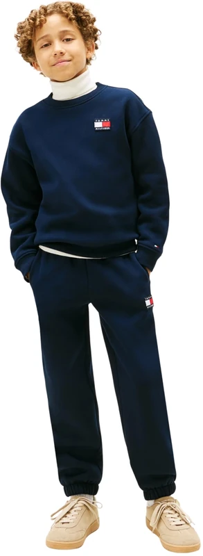 Tommy Hilfiger Unisex Heritage Flag Set KS0KS00708 Set, Blue (Dark Night Navy), 7 Years