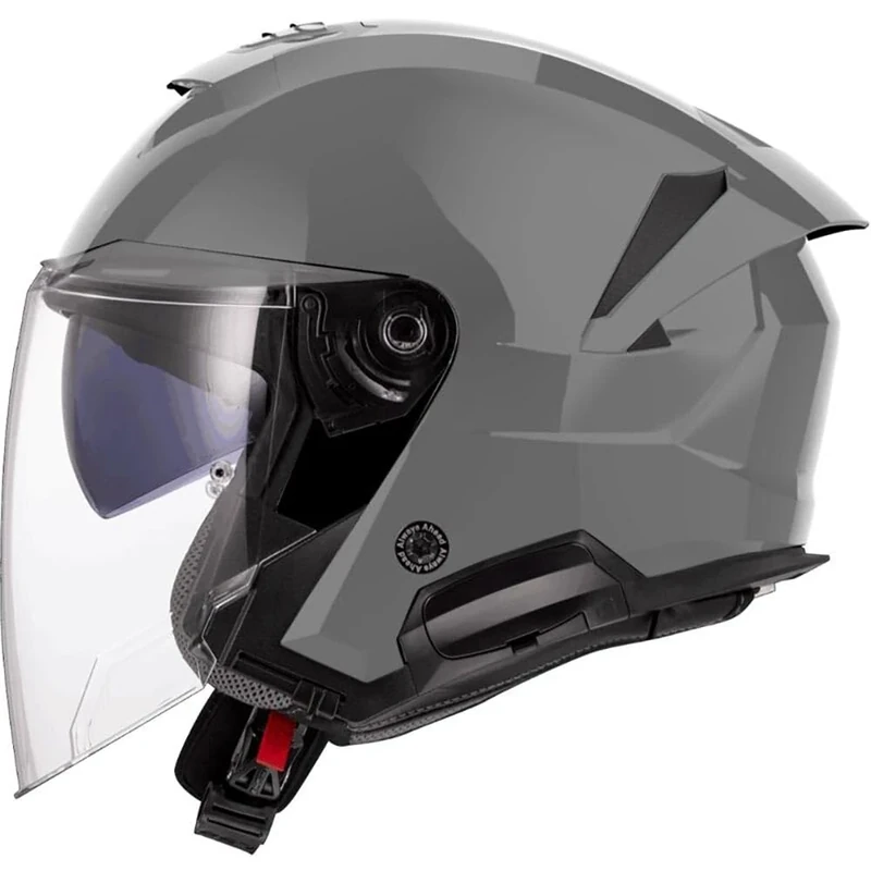 LS2 Open Faced Motorcycle Helmet - OF618 VERSO II SOLID NARDO GREY (XL) 61-62cm