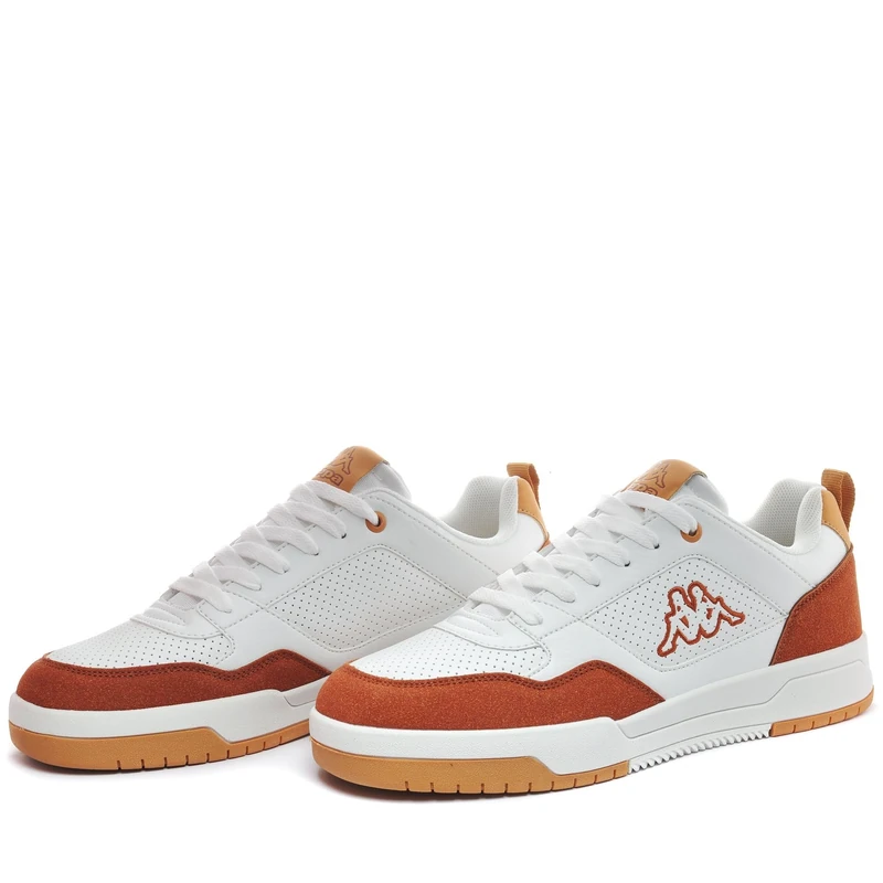 Kappa Logo Manis Gym Shoes White Brown