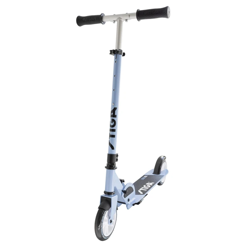 STIGA Cruise 145-S Kick Scooter for Adults and Children from 7 Years Old - Adjustable Height - Foldable - With Big 145mm Wheels - Blue