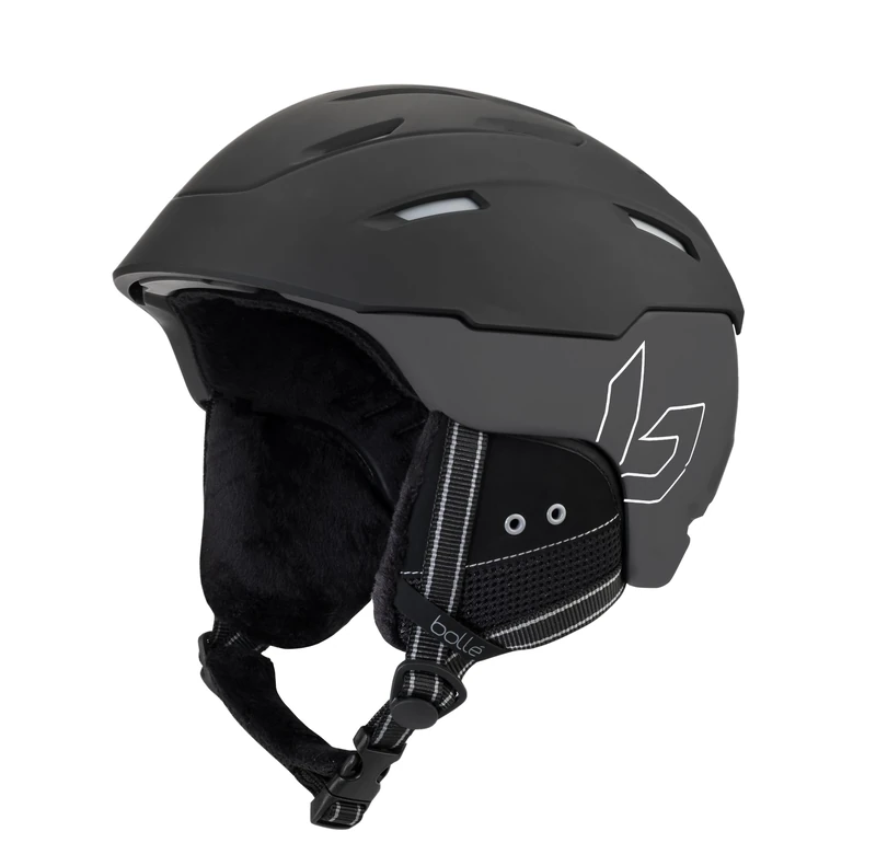 bollé - CLIFF, Black & Cool Gray Matte, No Lens Reference, Large, Snow Helmets, Unisex, Adult