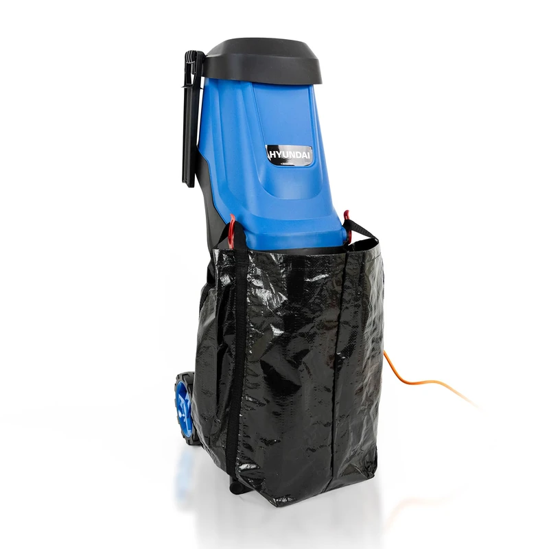 Hyundai 2800W Electric Garden Shredder - 45L Bag & 180mm Wheels