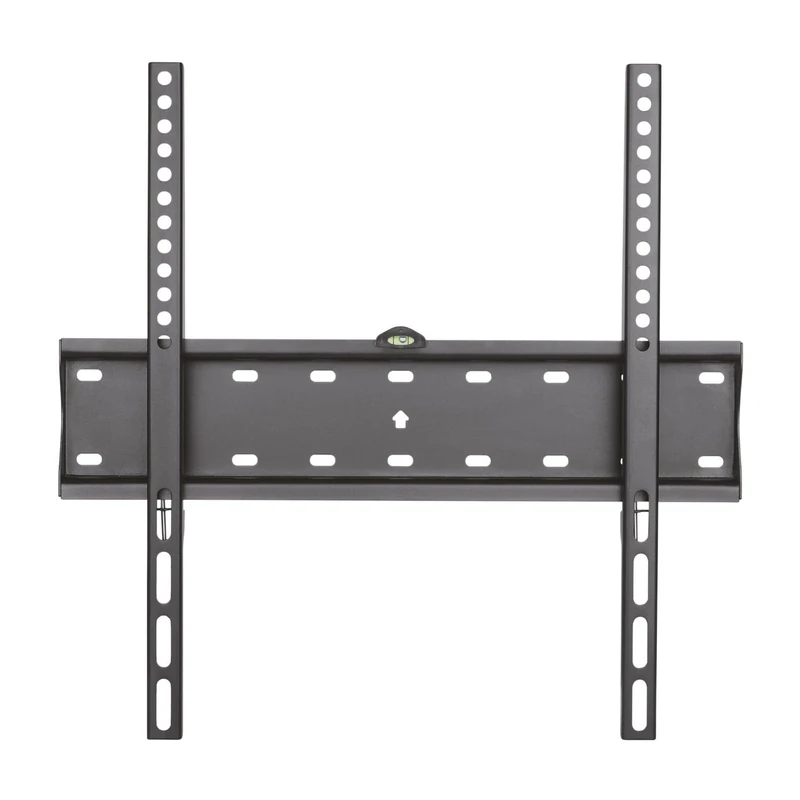 VoltShine Ultra Slim Black TV and Monitor Stand, 40 kg Capacity, for Screens from 32 to 55 Inches, Ideal for Tight Spaces. - Image 1