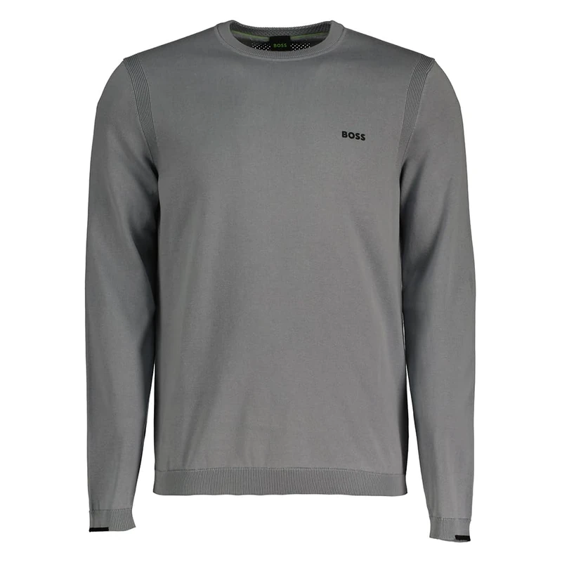 BOSS Men's Knitted Sweater, Open Blue 469, XXL