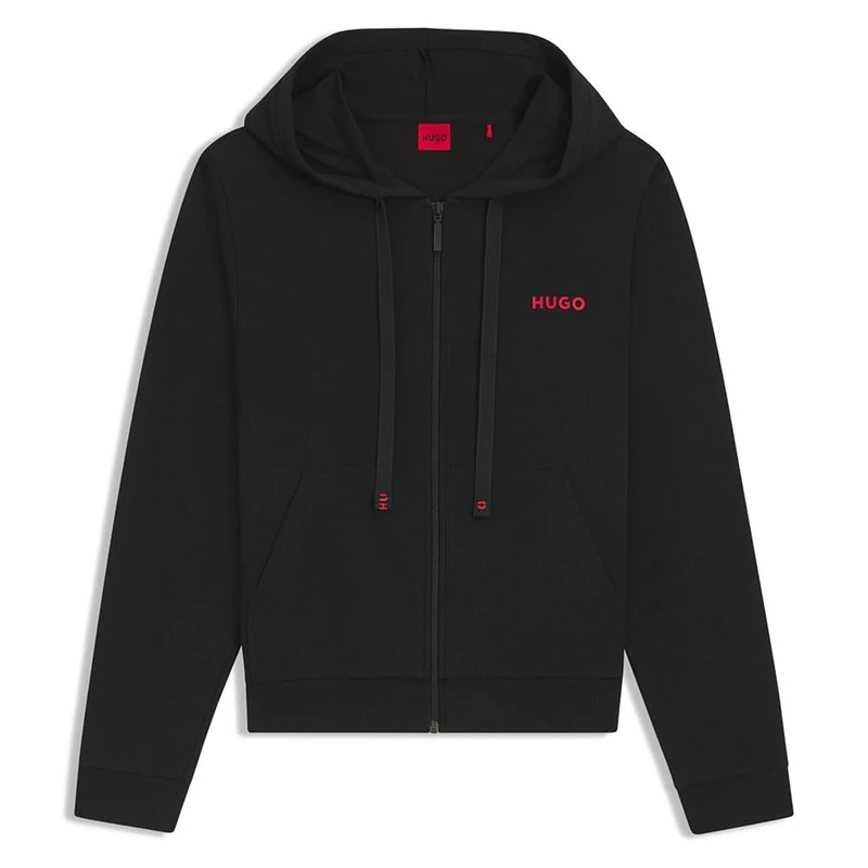 HUGO Women's Loungewear Jacket, Medium Grey 033, XS - Image 1