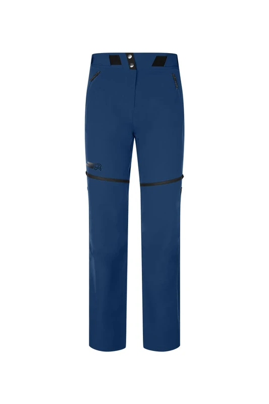 Rock Experience Women's Observer 2.0 T Zip Woman Pant Shorts, Blue, XS