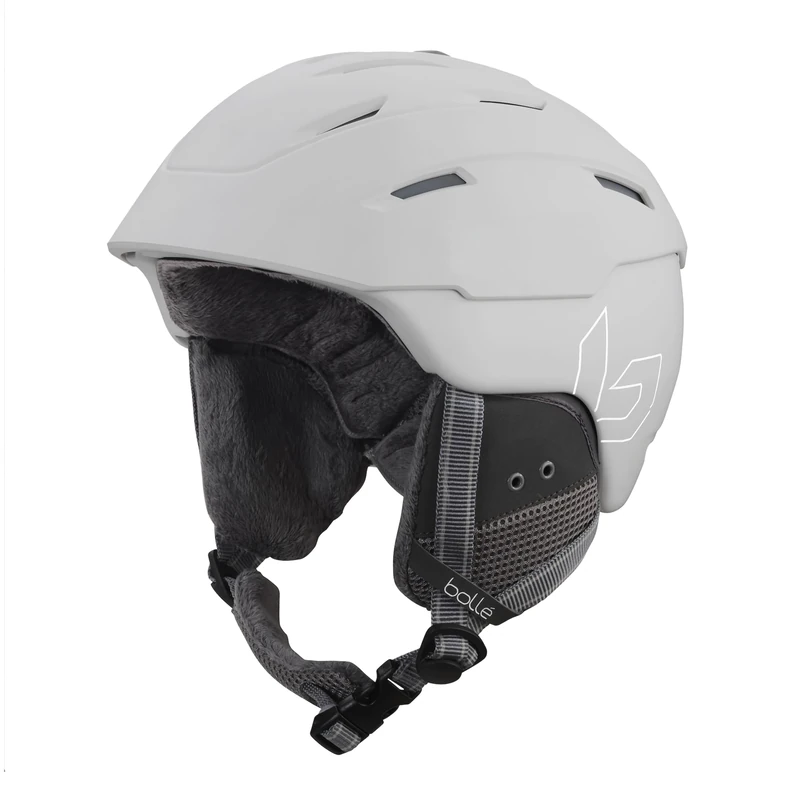 bollé - CLIFF, Lightest Grey & White Matte, No Lens Reference, Small, Snow Helmets, Unisex, Adult