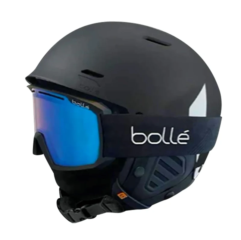 Combo Mute Maddox | Ski Helmet + Ski Goggles | Robust ABS shell with adjustable Click-to-Fit adjustment, optimized ventilation | 100% UV protection, anti-fog and anti-scratch