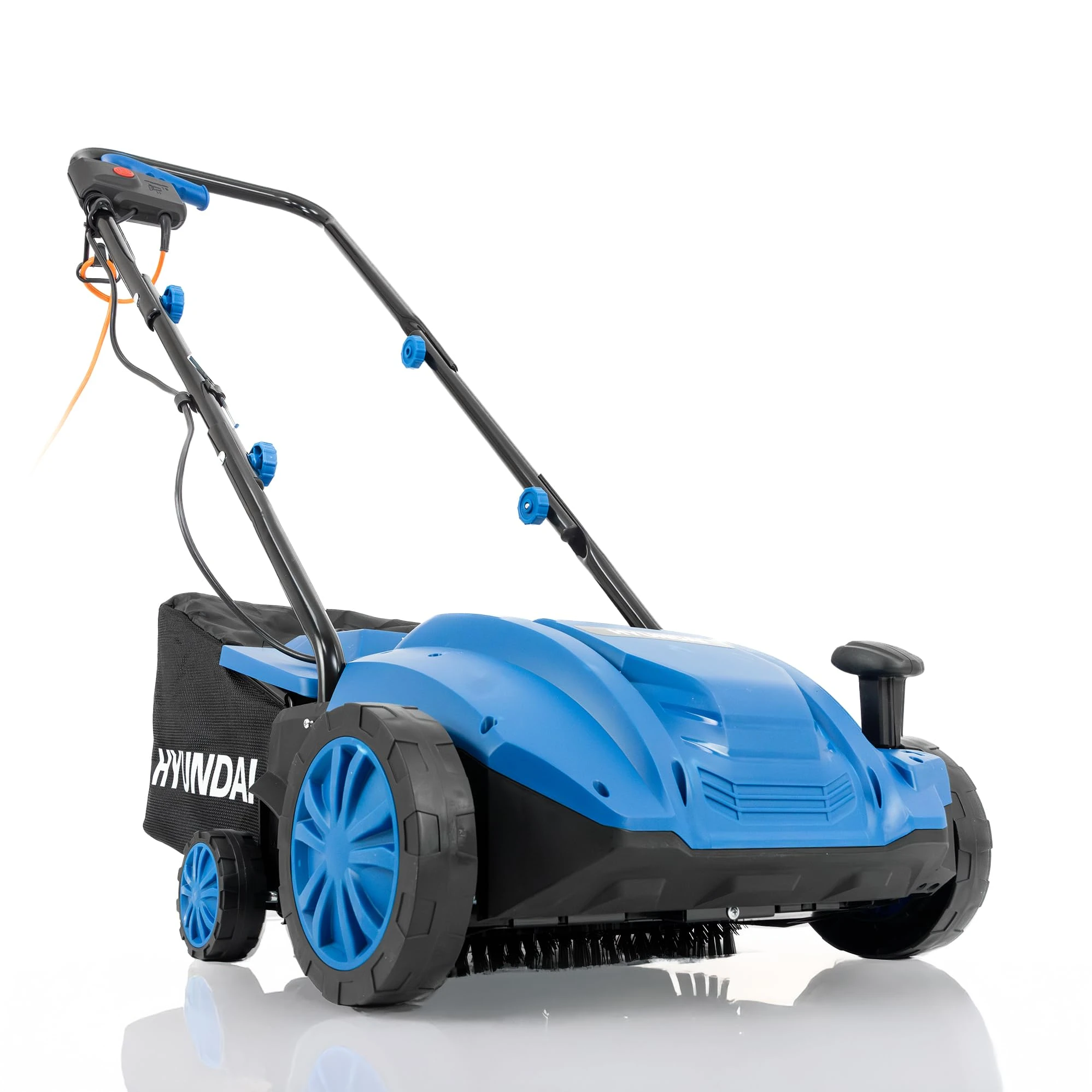 Hyundai 1500W 32cm Electric Artificial Grass Sweeper and Lawn Brush