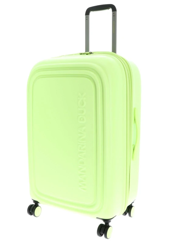 Mandarina Duck LOGODUCK + Trolley Medium EXP, Matcha, LOGODUCK +