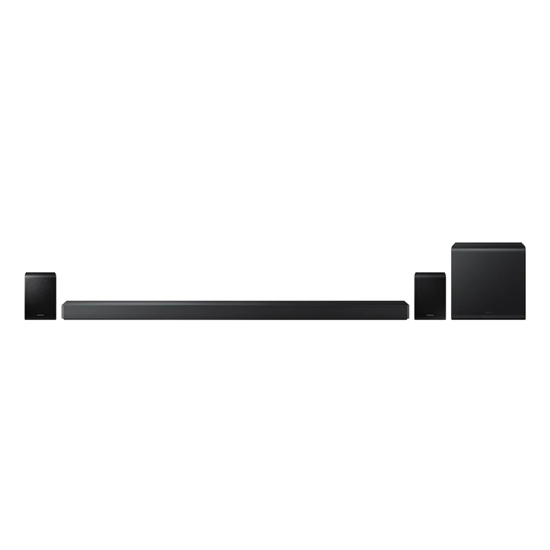 Samsung QS750F 5.1.2ch Q-Series Soundbar with Subwoofer & Rear Speakers, Dolby Atmos, Apple AirPlay (2025)