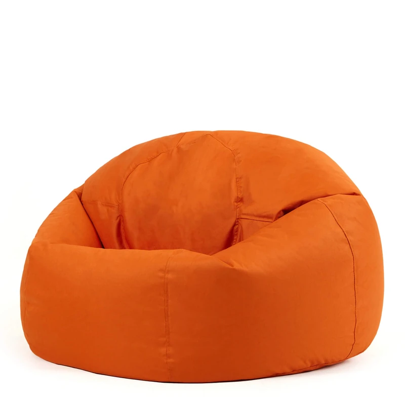 Bean Bag Bazaar Kingston Gaming Beanbag, Burnt Orange, Water Resistant Fabric, Large Bean Bag for Indoor and Outdoor Use with Filling Included, Floor Chair, Gaming, Bedroom, Living Room, Garden