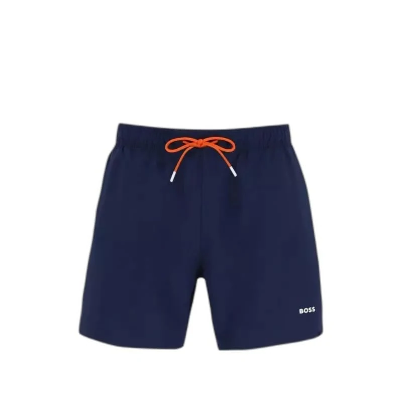BOSS Men's Swim Shorts, Navy 415, XL - Image 1