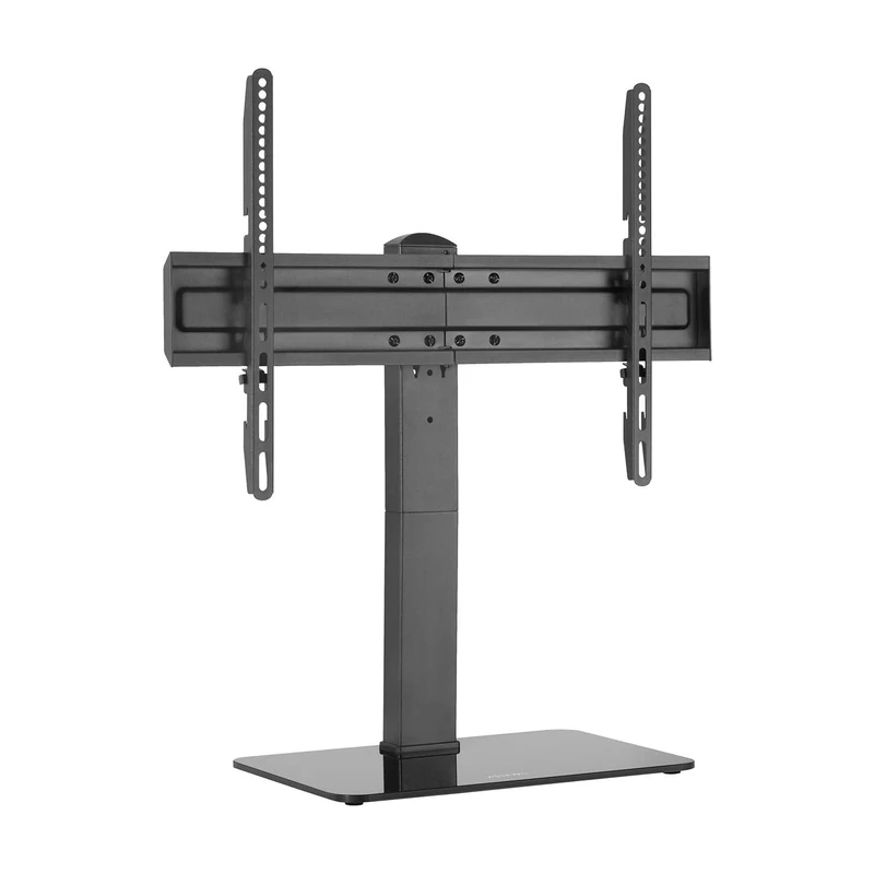 VoltShine Swivel Table Stand for Monitor/TV, Capacity 40 kg, Compatible with Screens of 37-70 Inches, Black, Ideal for Optimizing Spaces. - Image 1