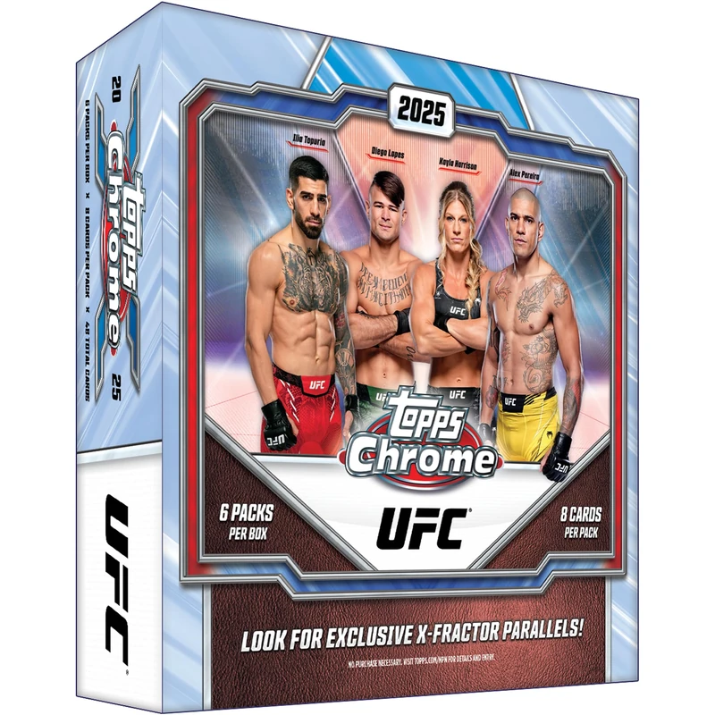 2025 Topps Chrome UFC - Factory Sealed - Mega Box - Image 1