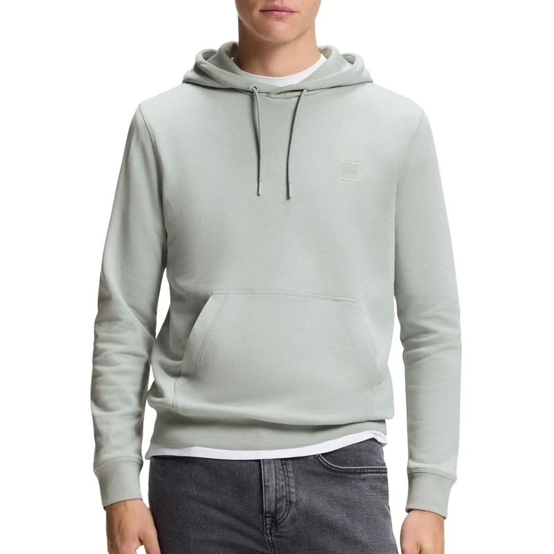 BOSS Men's Sweatshirt, Silver 043, XXL