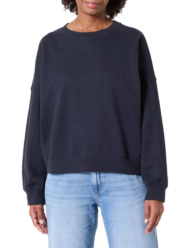 BOSS Women's Sweatshirt, Open White 118, XL