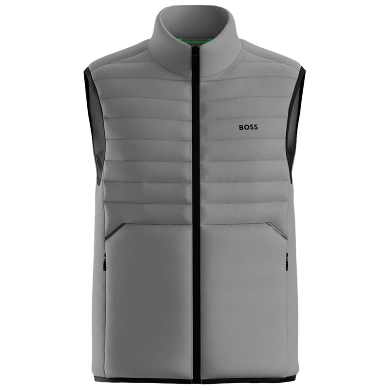 BOSS Men's Outerw Waistcoat, Open Grey 063, 3XL