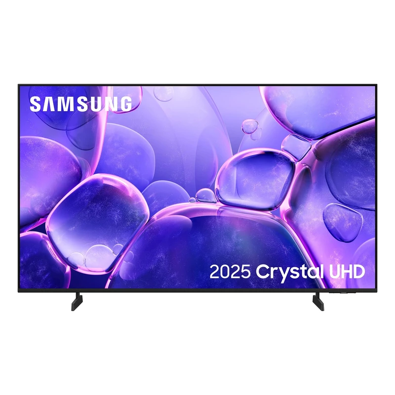 Samsung 55" U8000F, Crystal Processor 4K, 4K Upscaling, Q-Symphony, Knox Security, Metal Stream Design, 2025