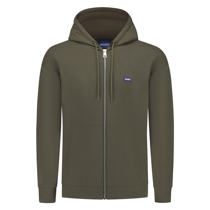 HUGO Men's Sweatshirt, Dark Brown 208, S