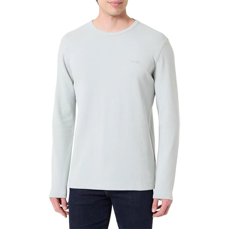 BOSS Men's T-Shirt, Silver 043, 3XL