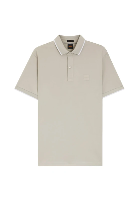 BOSS Men's Polo Shirt, Open Grey 070, 6XL