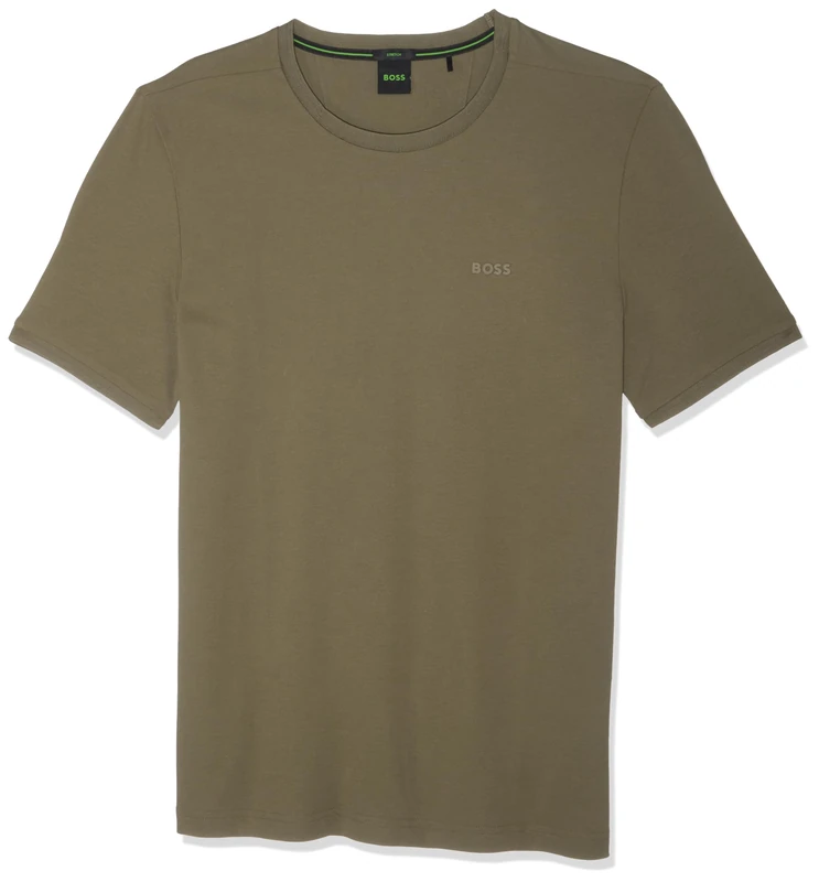 BOSS Men's T-Shirt, Dark Beige 257, XXL