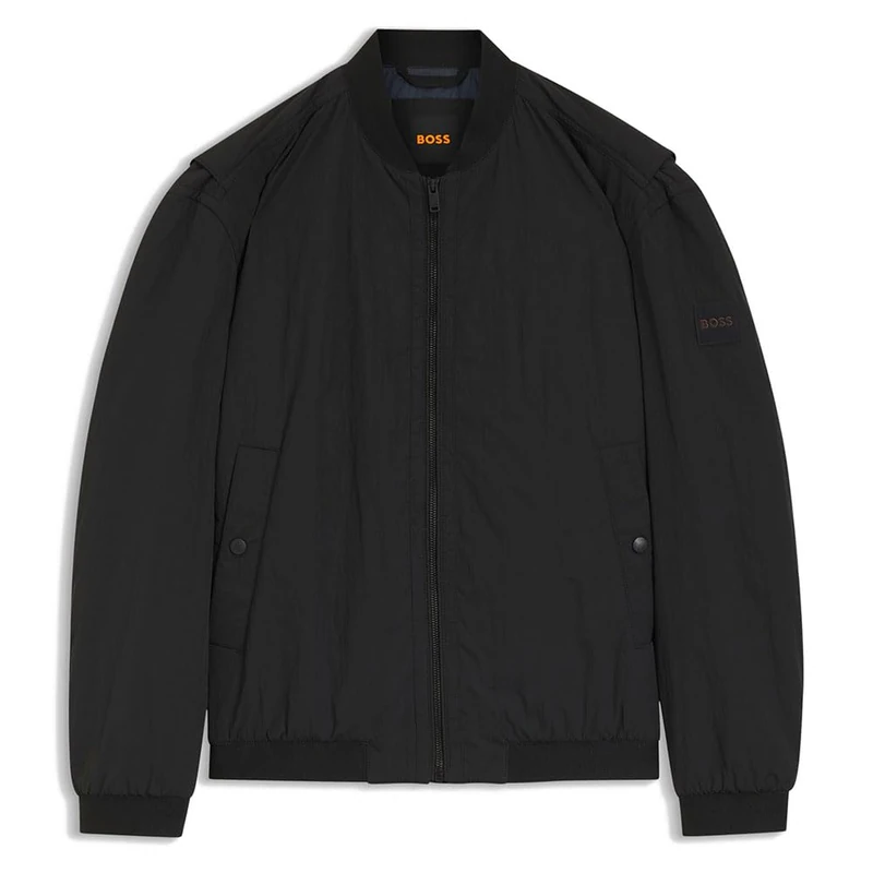 BOSS Ovarsi 10277085 01 Men's Outerwear Jacket, Black 001, 38