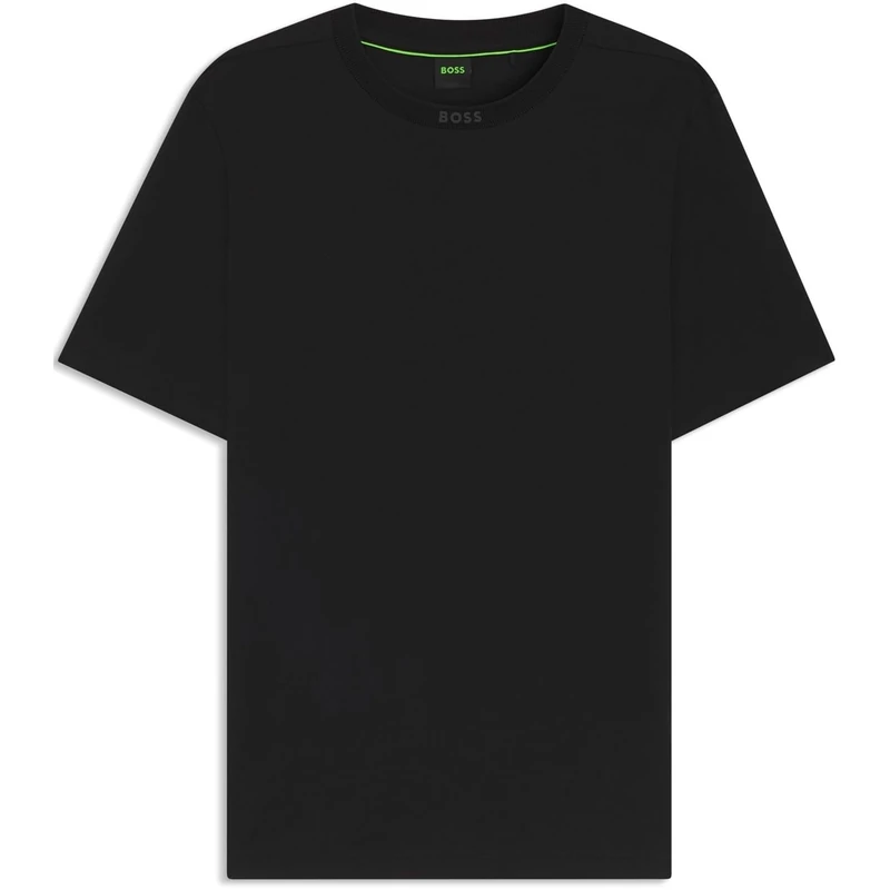 BOSS Mens Tee 5 10276 6 01 T-Shirt Black L - Image 1