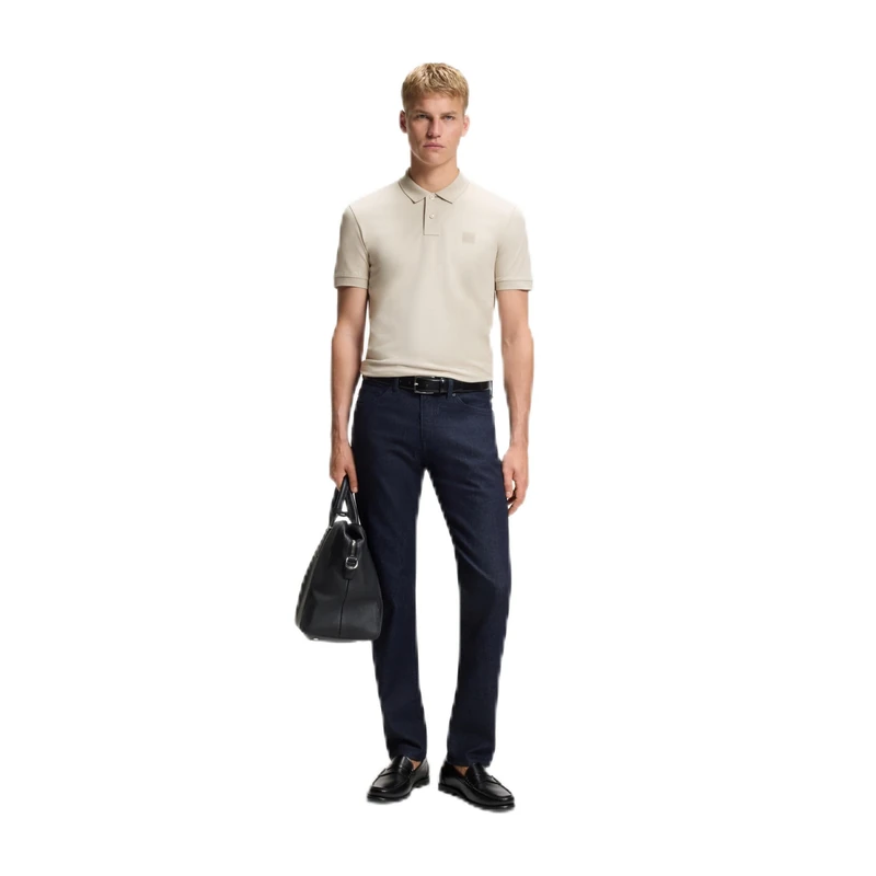 BOSS Men's Polo Shirt, Open Grey 070, 6XL