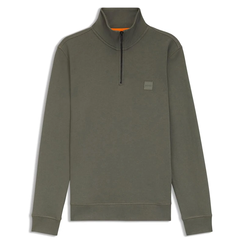 BOSS Men's Sweatshirt, Open Grey 076, S