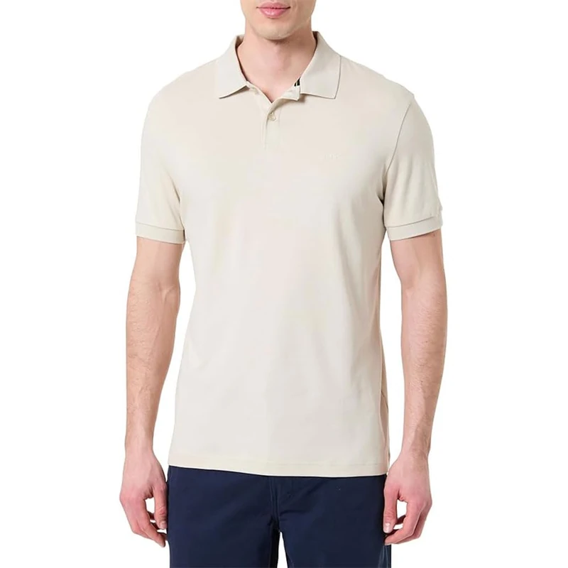 BOSS Men's Polo Shirt, Light Beige 272, 3XL