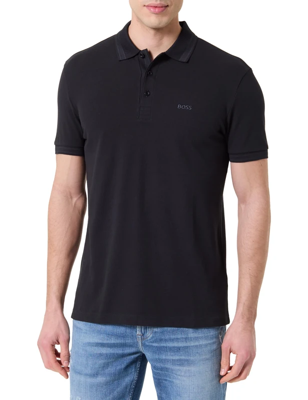 BOSS Men's Paddy 10241663 01 Polo, Dark Blue 408, 4XL - Image 1