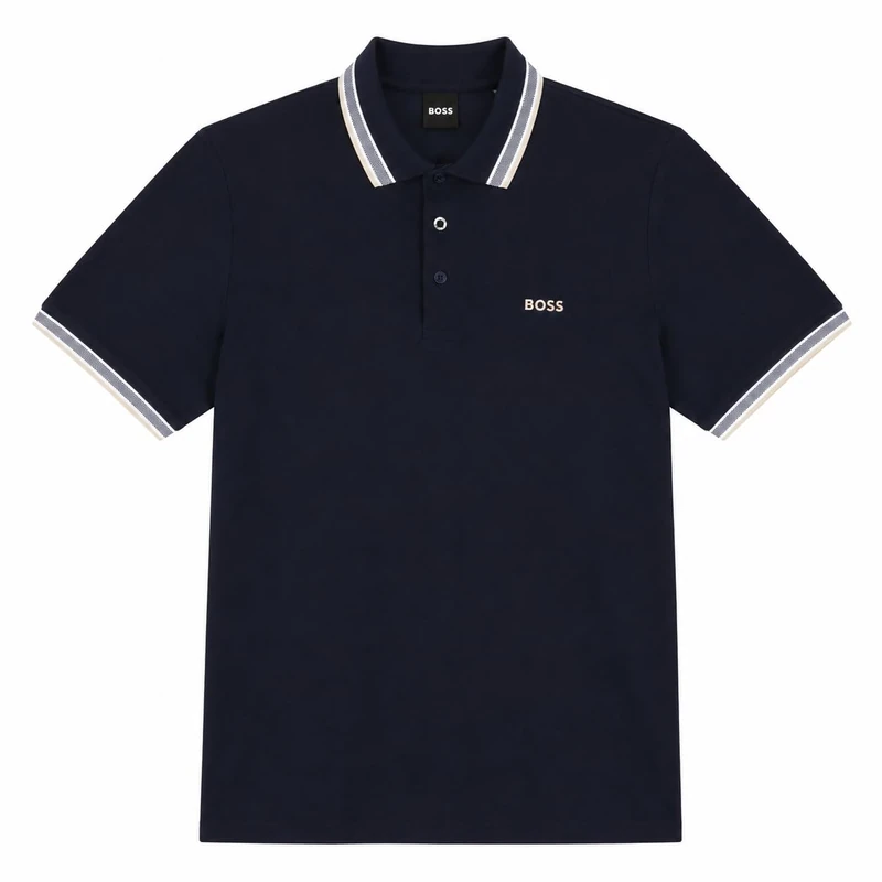 BOSS Men's Polo Shirt, Medium Blue 426, 5XL