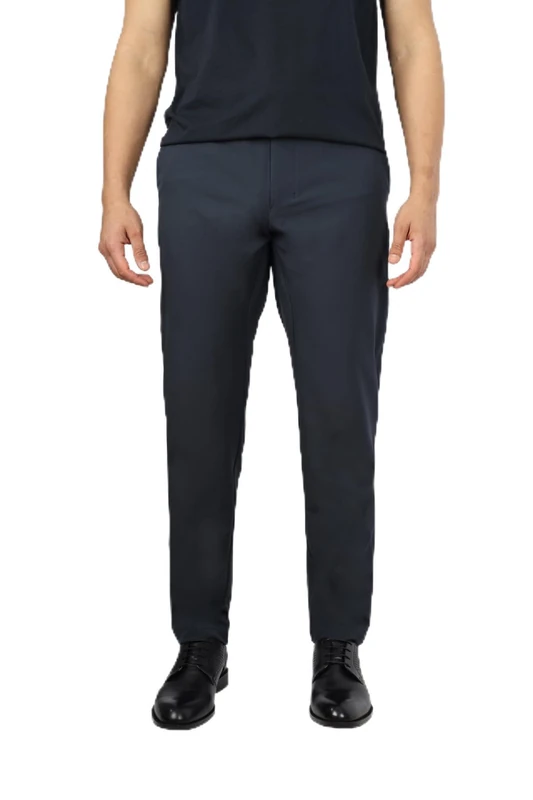 BOSS Men's Flat Trousers, Dark Blue 402, 34