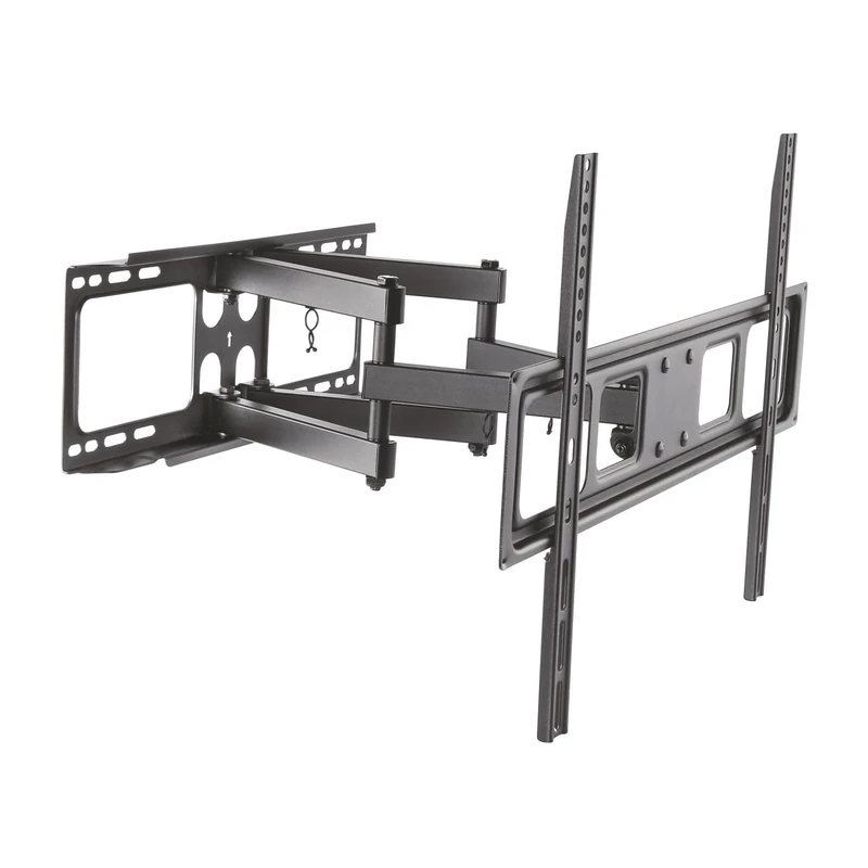 TV & Monitor Stand, Swivel, Tilt, Level, Capacity 40kg, Size 37 to 70 Inches, Black; Ideal for TVs and Monitors at Home or Office