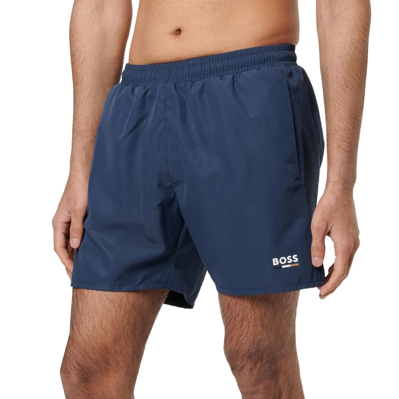 BOSS Men's Swim Shorts, Navy 415, M