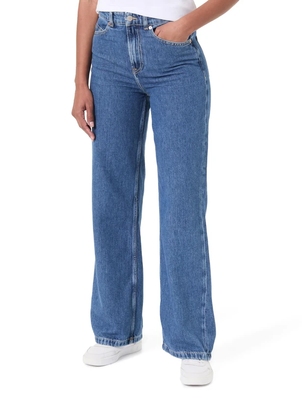 BOSS Women's Jeans Trousers, Blue 400, 30W / 32L