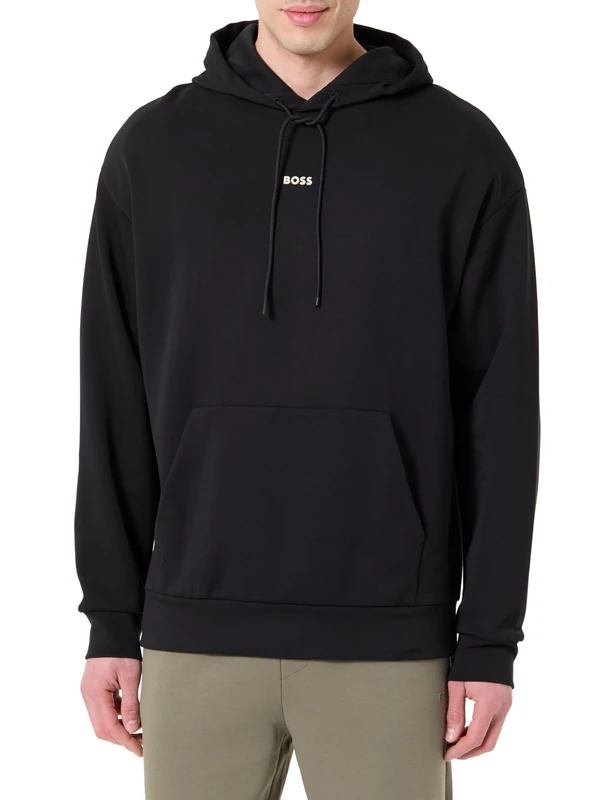 BOSS Men's Sweatshirt, Dark Blue 403, XL