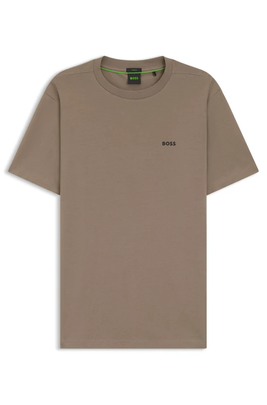BOSS Men's T-Shirt, Light/Pastel Green 336, 4XL