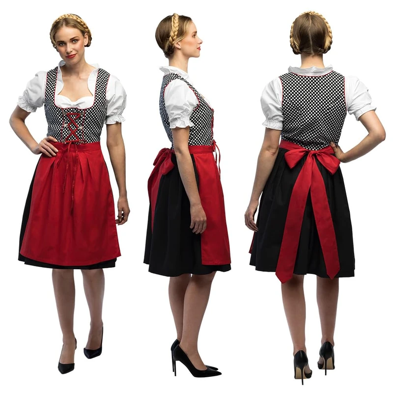 Boland 84577 Dirndl Set Fr. Müller, Multicoloured, 46/44