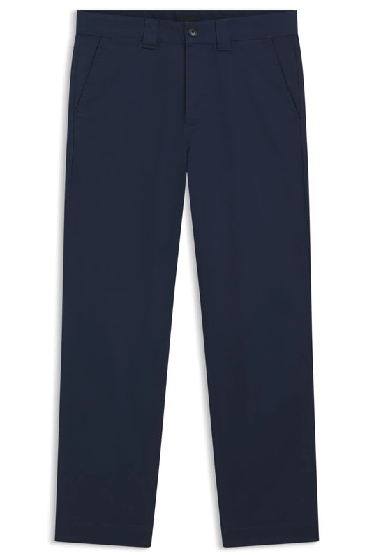 BOSS Men's Flat Trousers, Open Blue 464, 35W / 32L